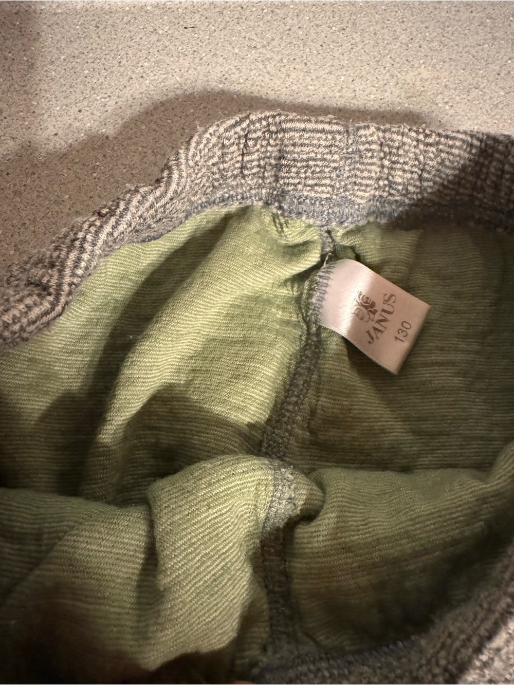 Rare Janus Merino Wool blend Sweatpants eu 130 girls 7 - Picture 6 of 10
